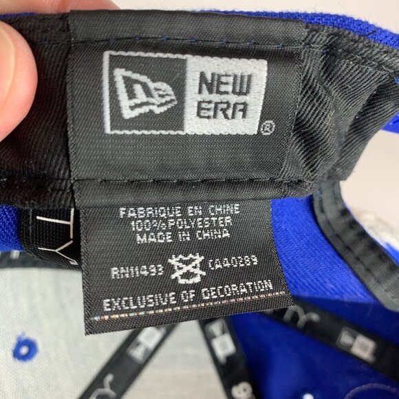 Golden State Warriors NBA Blue New Era 9Fifty Snapback Hat - Picture 7 of 8